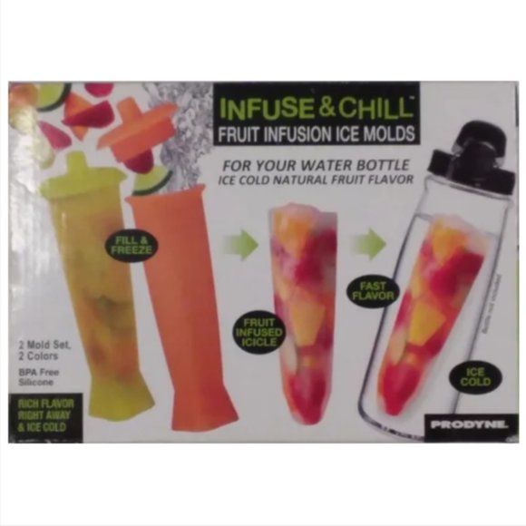 Infuse & Chill Ice Molds - Picture 1 of 14